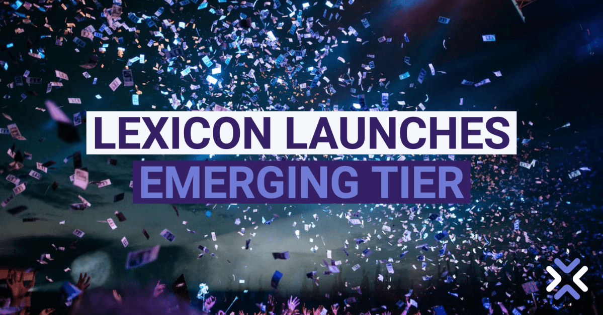 Lexicon Launches Emerging Tier